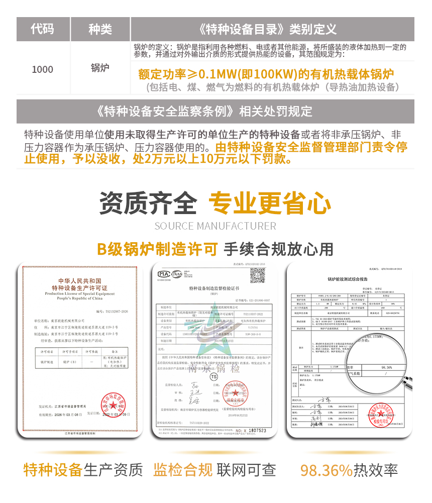300KW電加熱導熱油爐定義